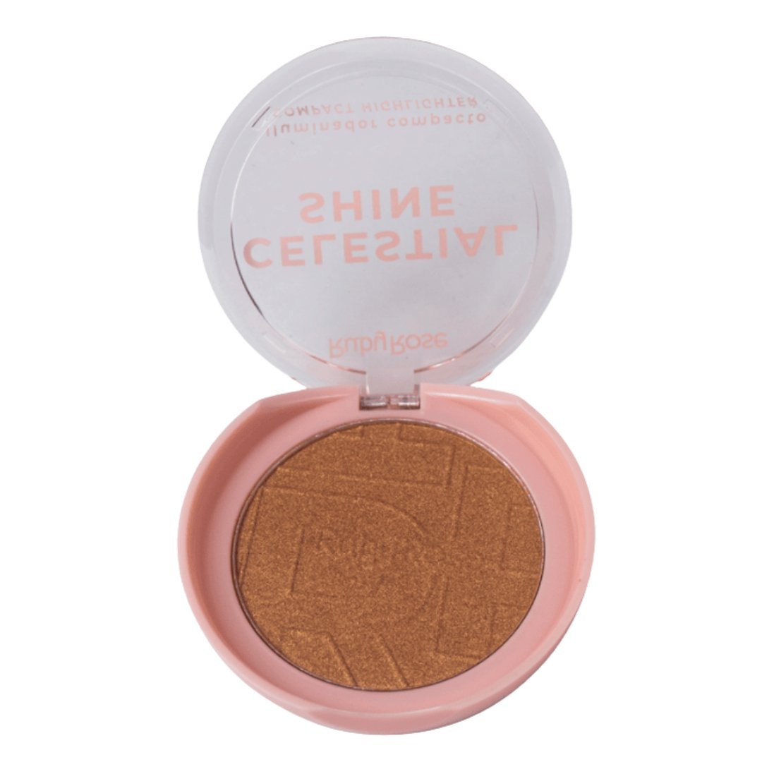 Iluminador Compacto Celestial Shine  -  HBM701 - Ruby Rose