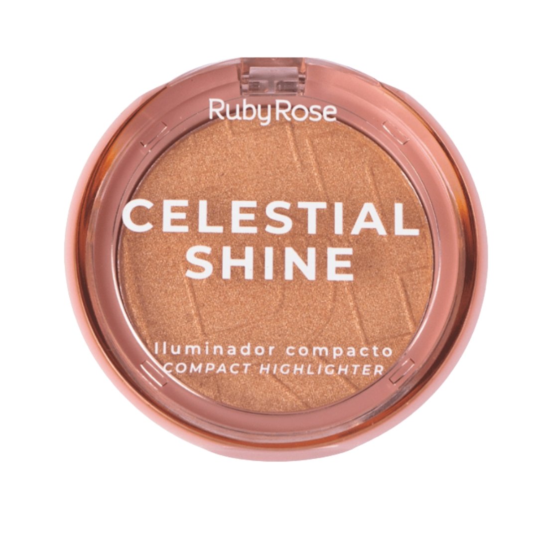 Iluminador Compacto Celestial Shine  -  HBM701 - Ruby Rose 05 Glowing 2