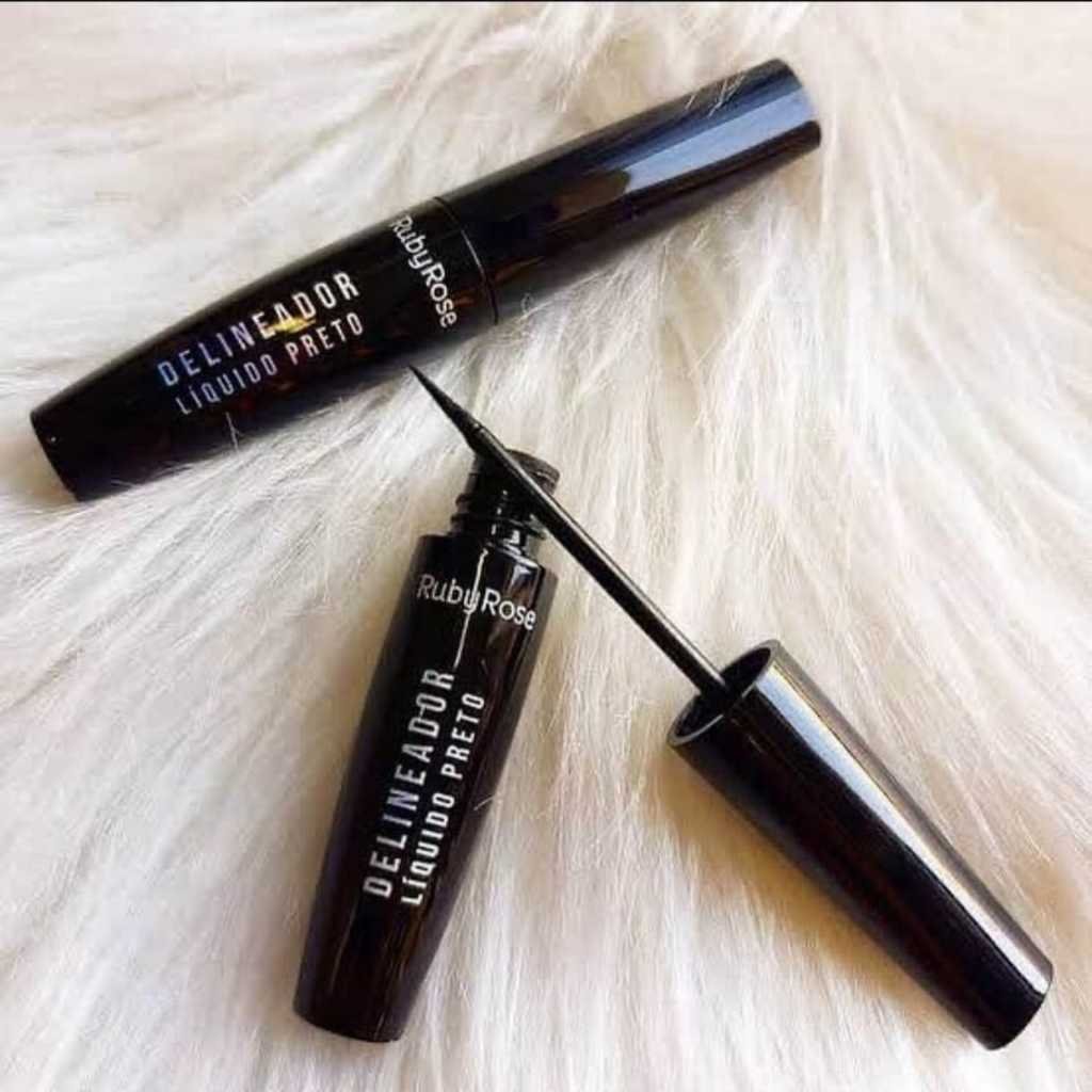 Delineador Liquido Preto - HB8406 - Ruby Rose Preto 6