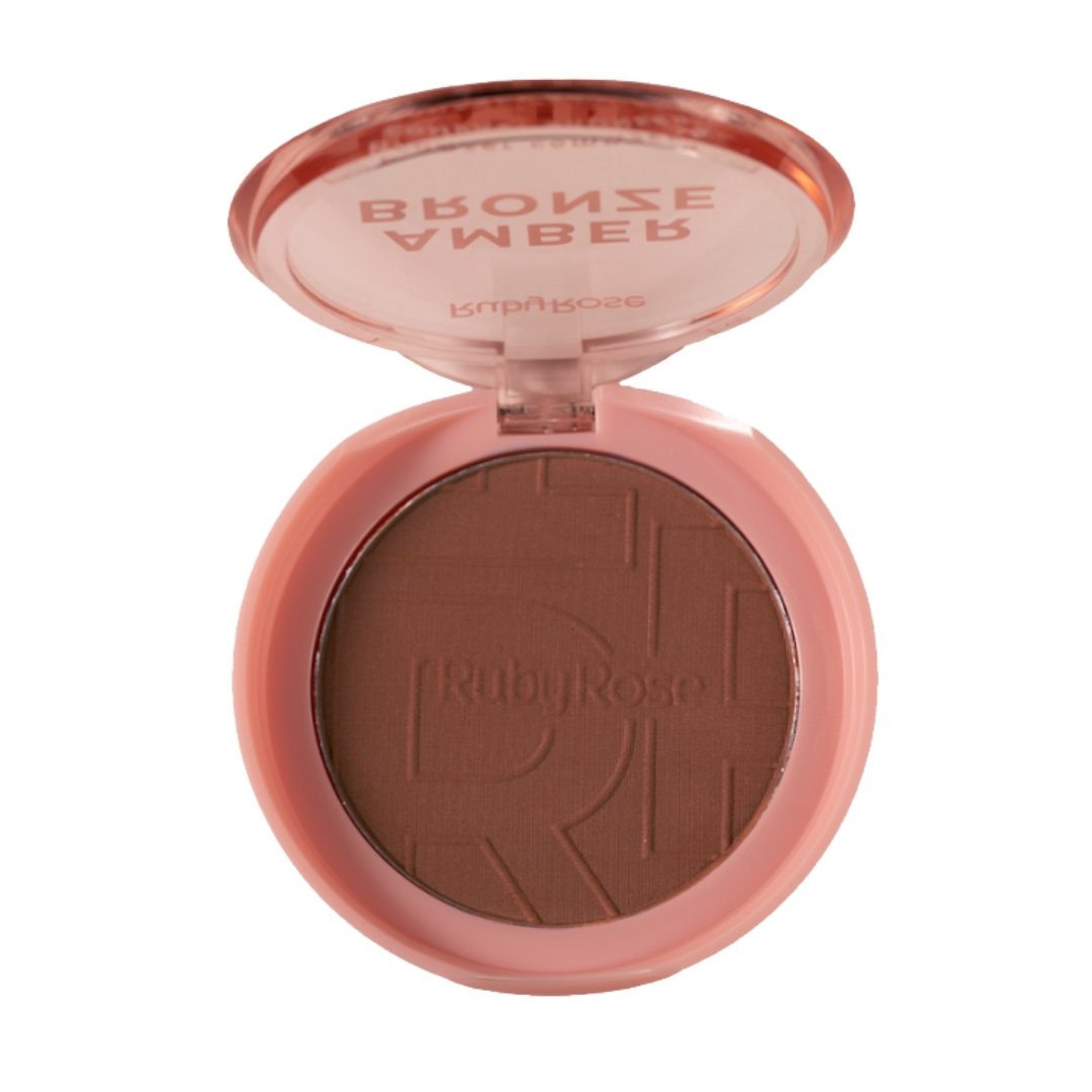 Bronzer Compacto Amber Bronze - Hbm202 - Ruby Rose
