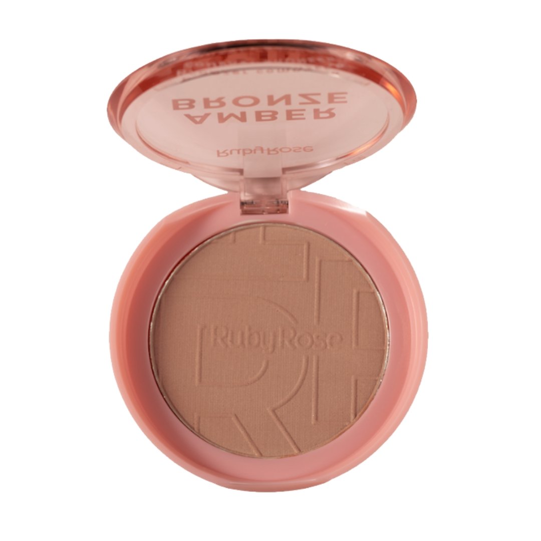 Bronzer Compacto Amber Bronze - Hbm202 - Ruby Rose