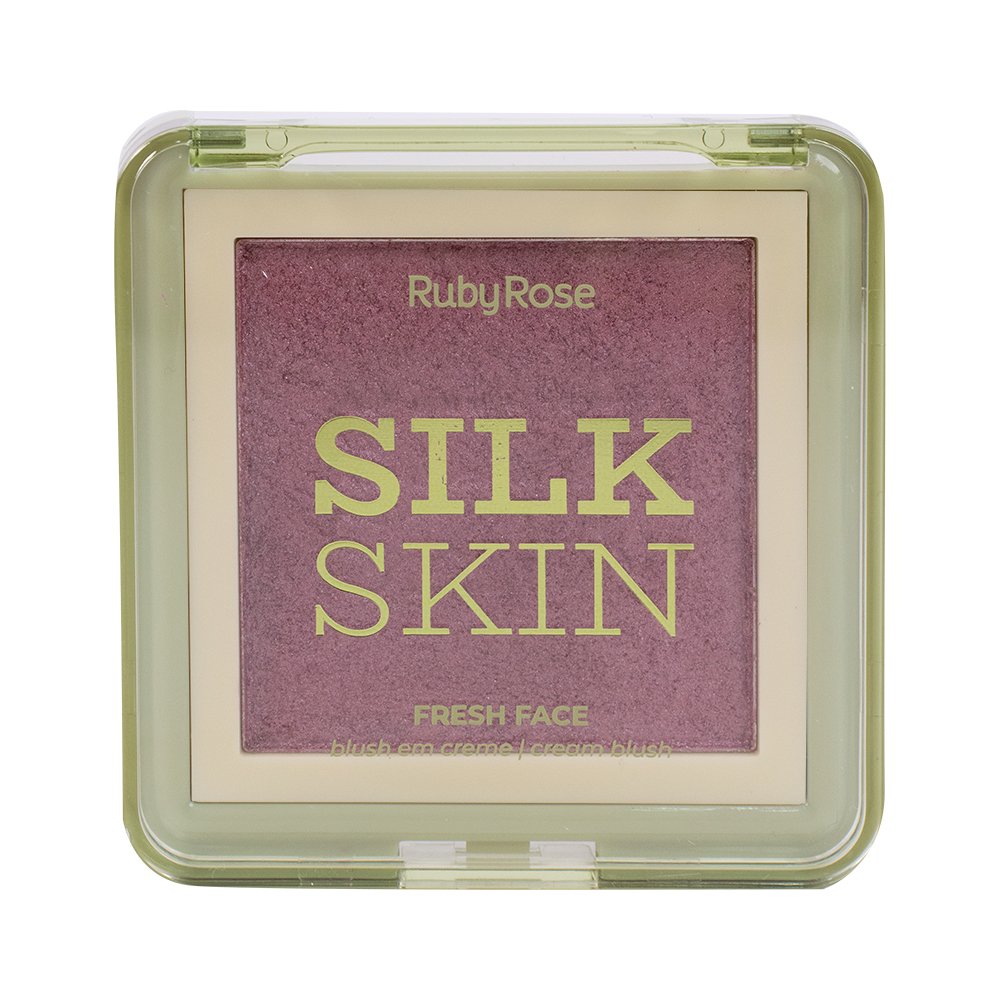 Blush Cintilante em Creme Fresh Face Silk Skin - Hbf100 - Ruby Rose PLUM PETAL 3