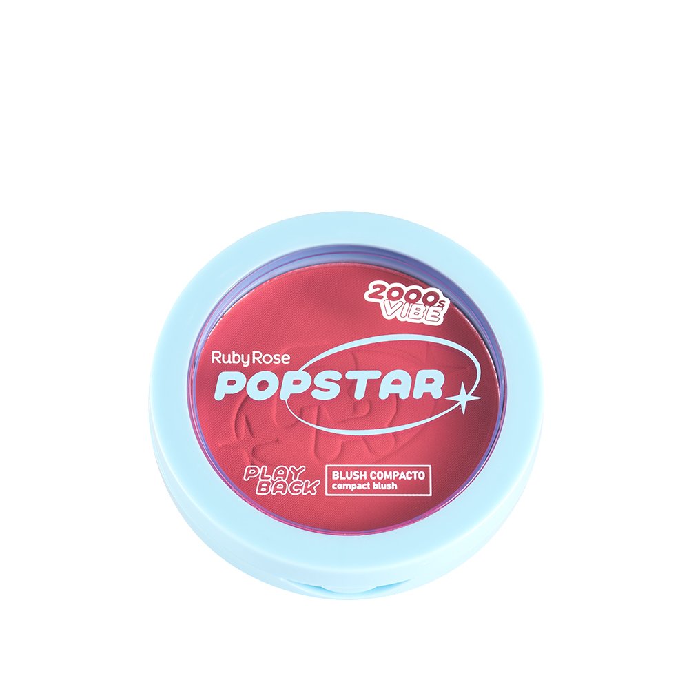 Blush Compacto Playback Popstar - HBM08 - Ruby Rose