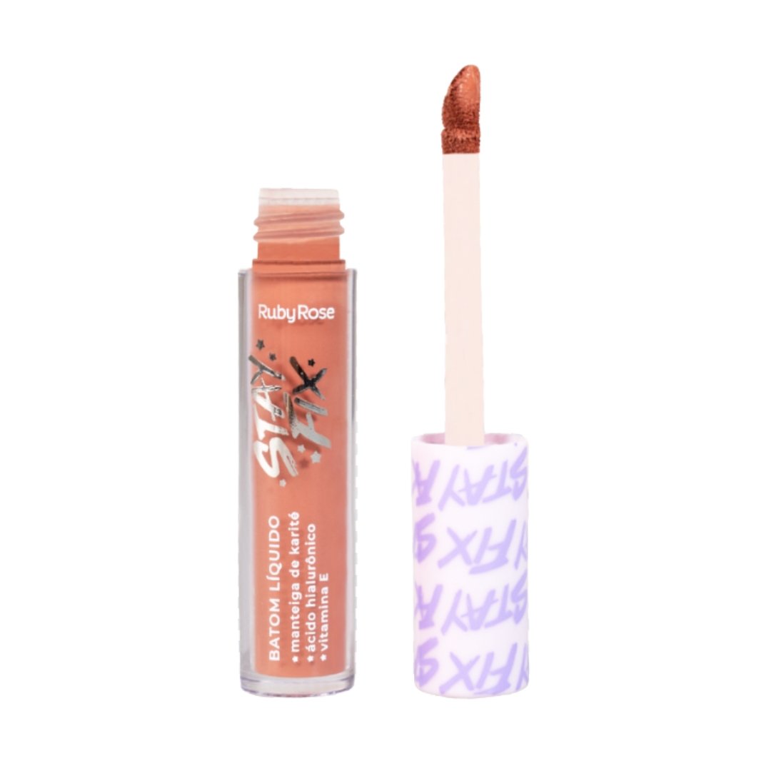 Batom Liquido Stay Fix - HB569 - Ruby Rose