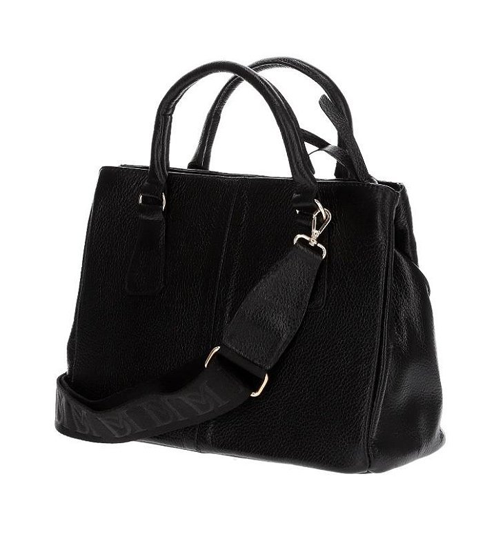 BOLSA FEMININA EM COURO Preto 2