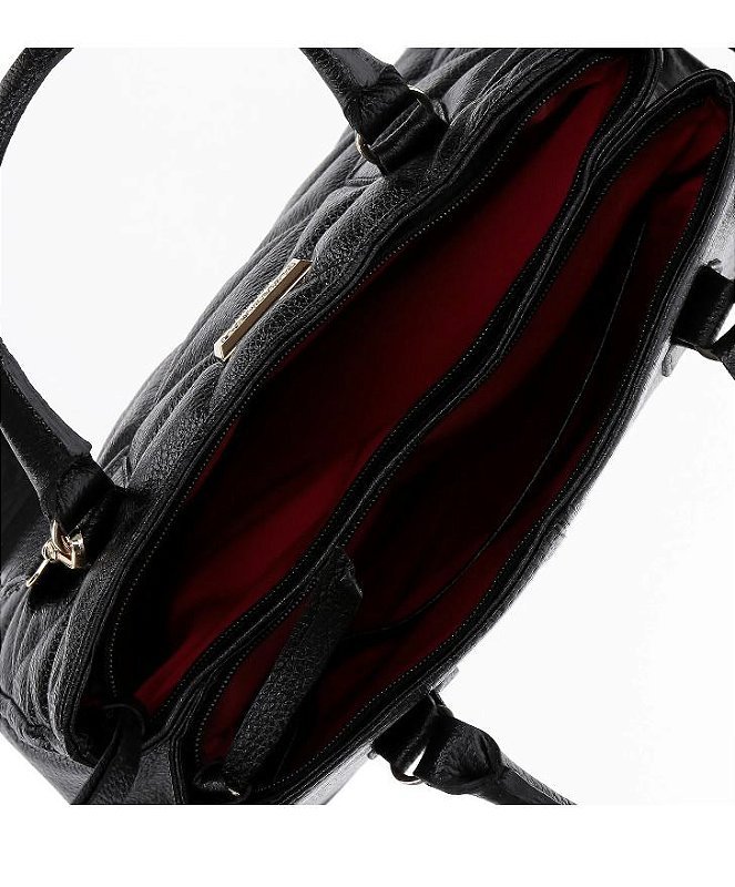 BOLSA FEMININA EM COURO Preto 3