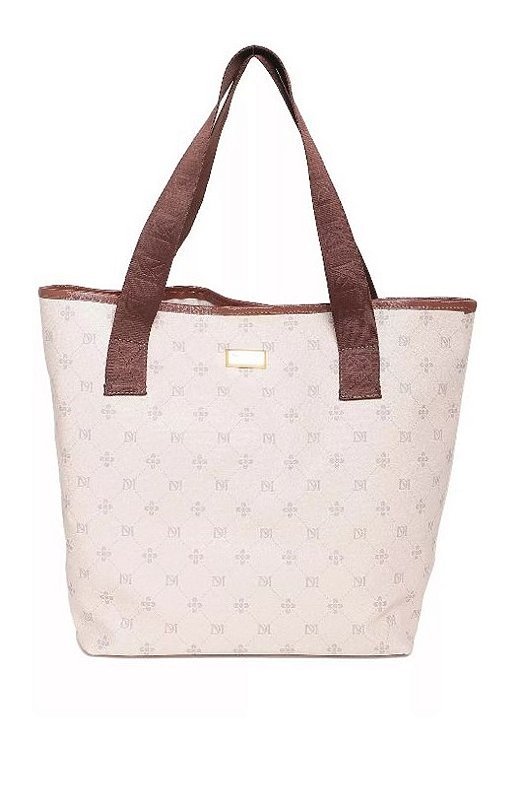 BOLSA FEMININA EM MONOGRAMA