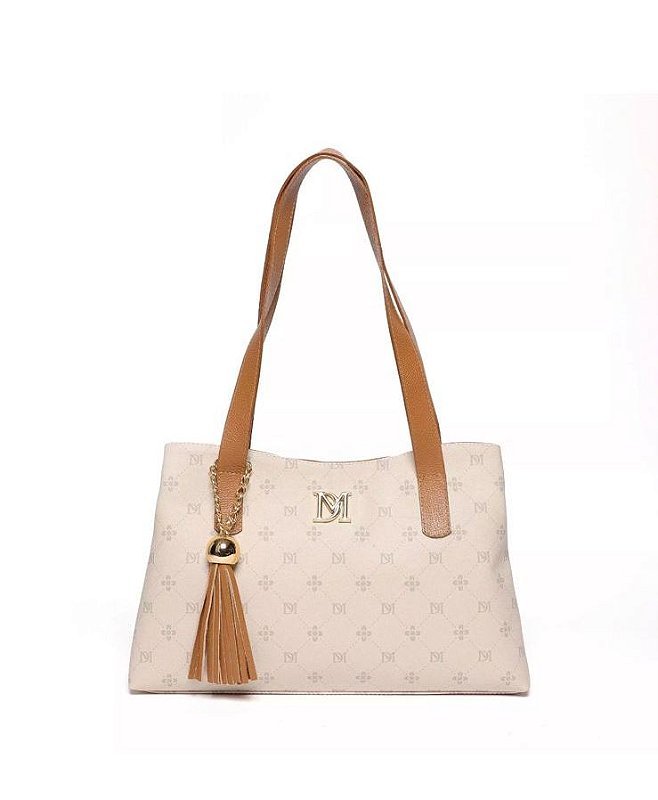 BOLSA FEMININA EM MONOGRAMA
