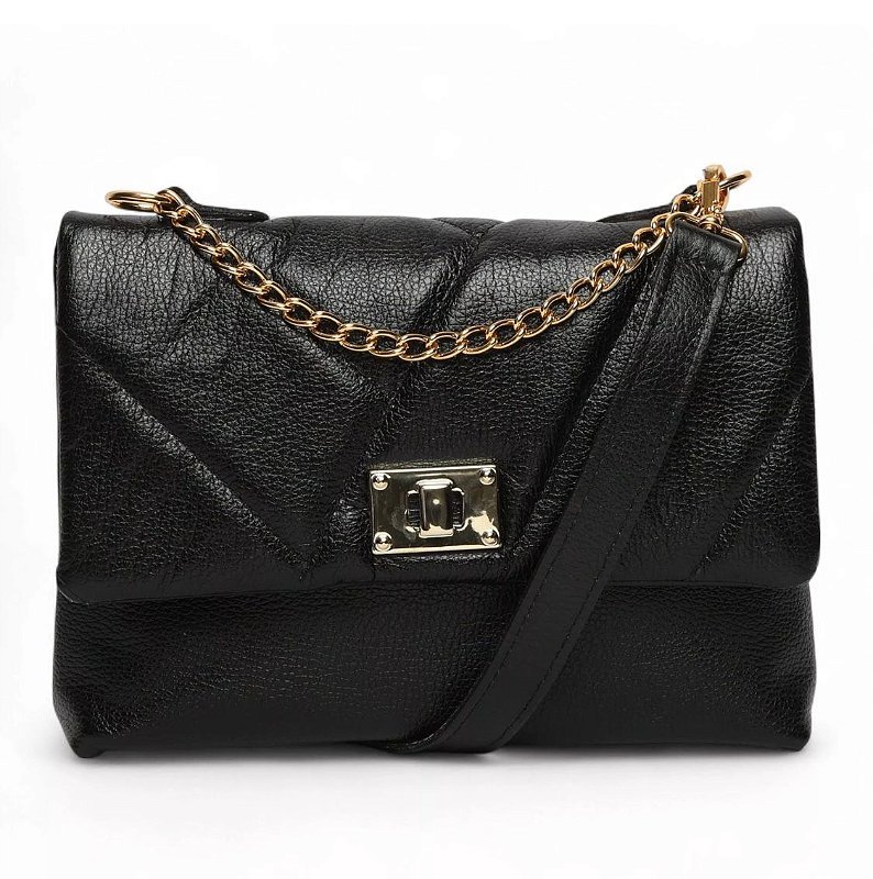 BOLSA FEMININA EM COURO