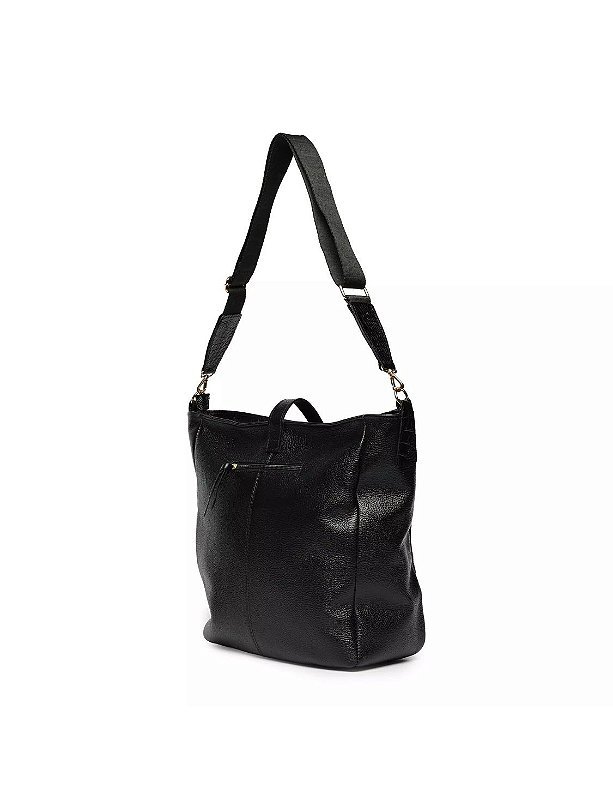 BOLSA FEMININA EM COURO Preto 2