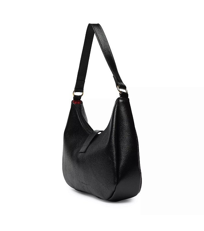 BOLSA FEMININA EM COURO Preto 2