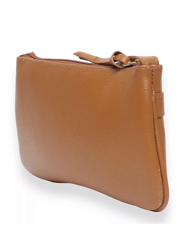 BOLSA FEMININA EM COURO Caramelo 2