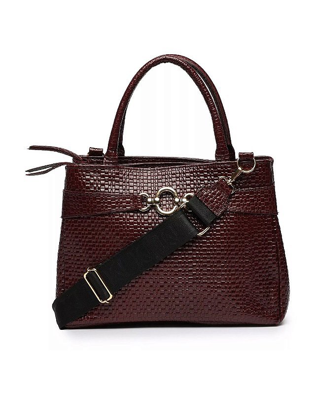 BOLSA FEMININA EM COURO