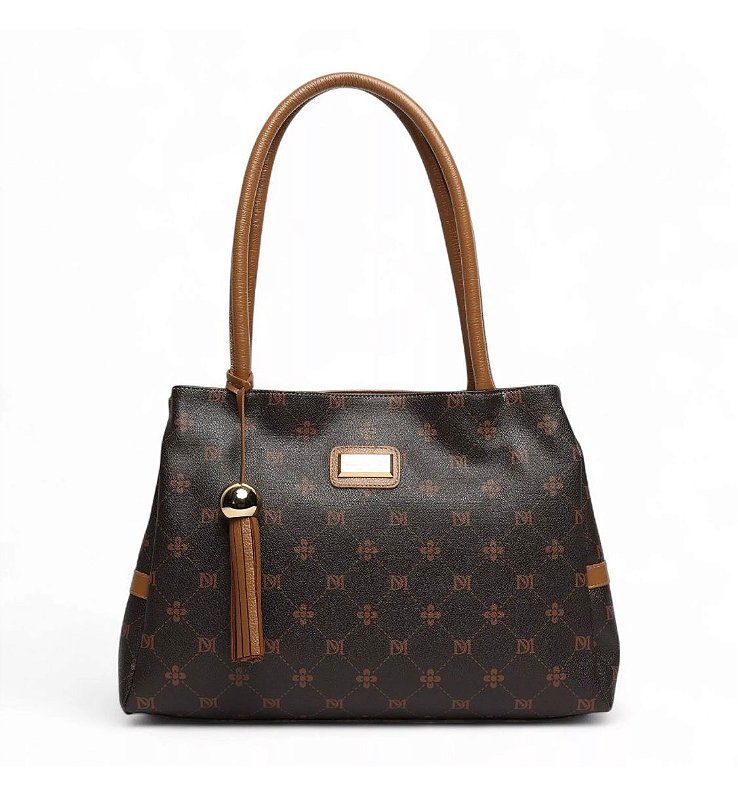 BOLSA FEMININA EM MONOGRAMA