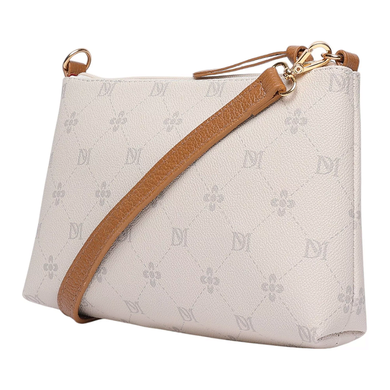 BOLSA FEMININA EM MONOGRAMA Marfim 2