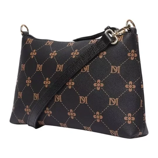 BOLSA FEMININA EM MONOGRAMA Preto 2