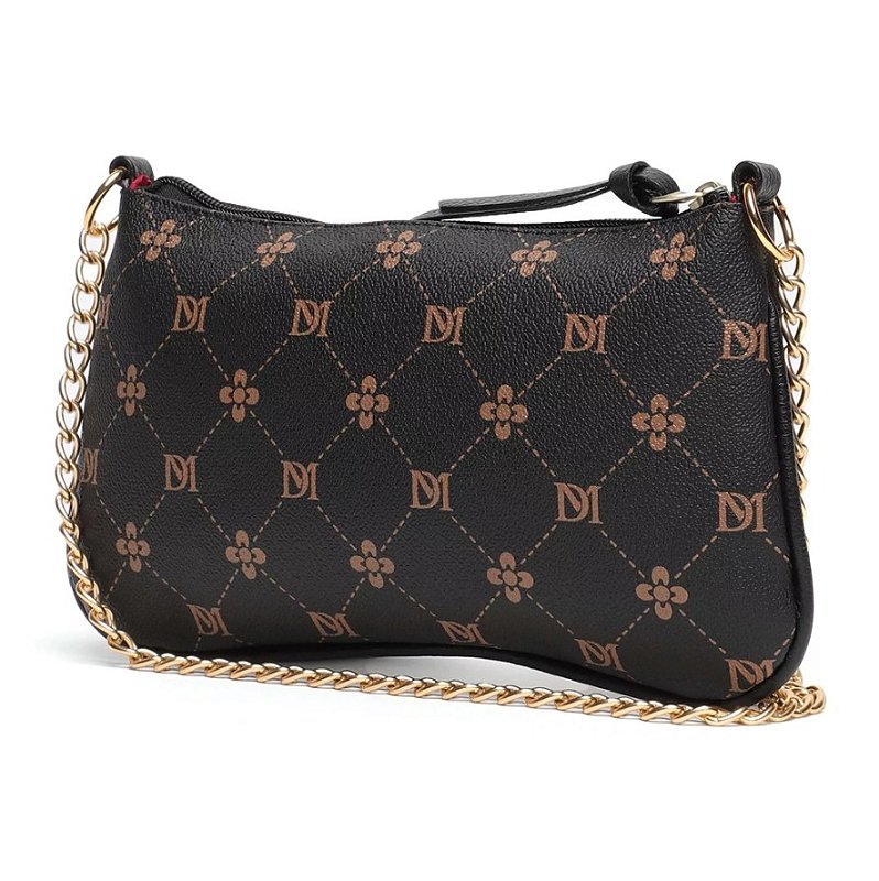 BOLSA FEMININA EM MONOGRAMA Preto 2