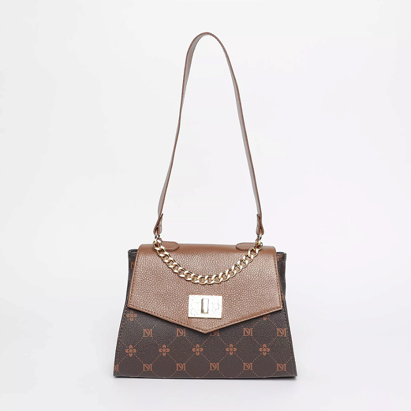 BOLSA FEMININA EM MONOGRAMA