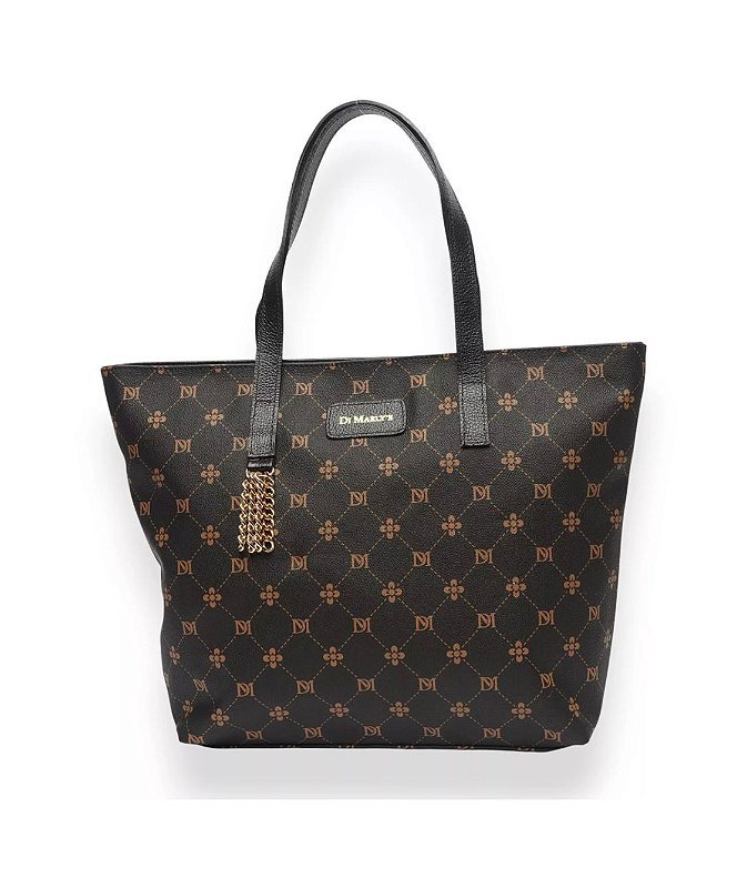 BOLSA FEMININA EM MONOGRAMA