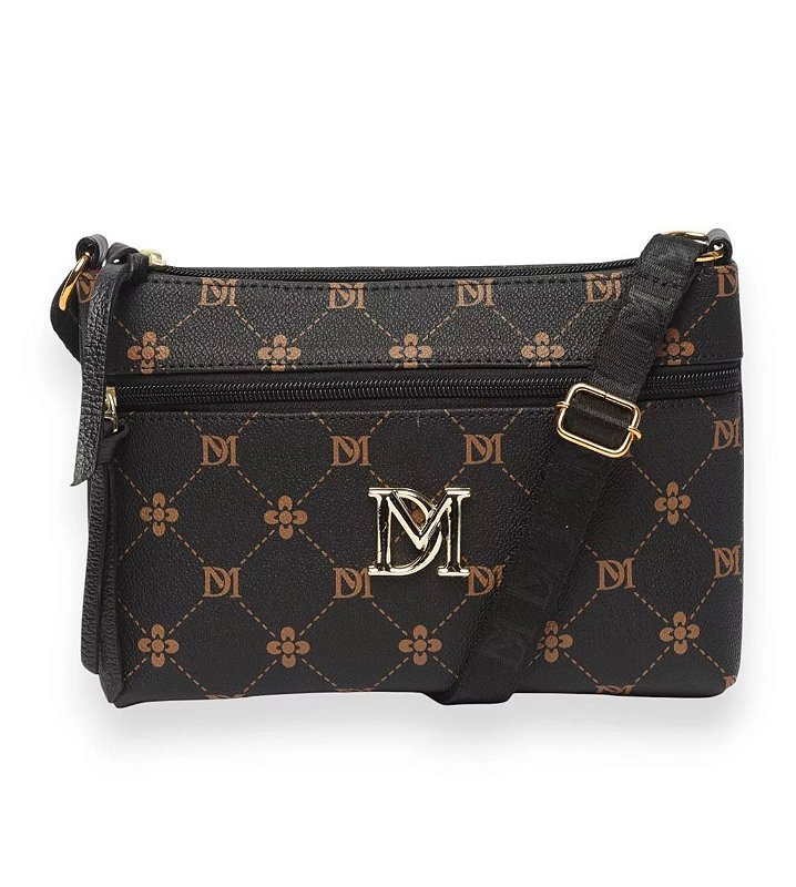 BOLSA FEMININA EM MONOGRAMA