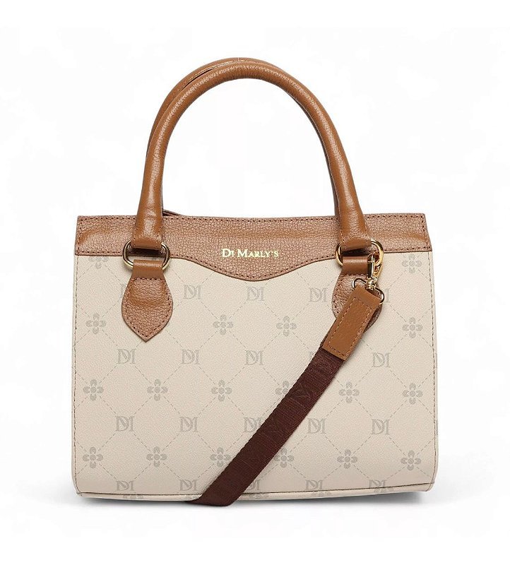 BOLSA FEMININA EM MONOGRAMA