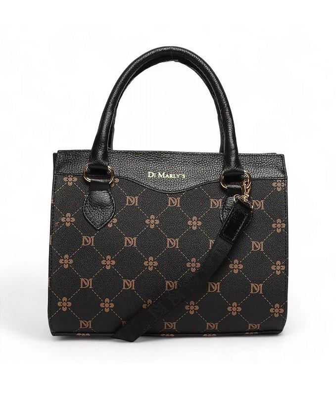 BOLSA FEMININA EM MONOGRAMA