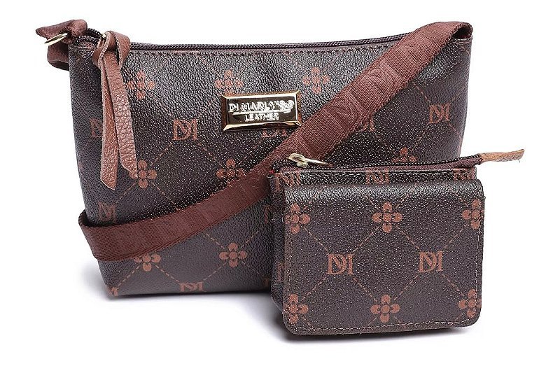 KIT 2 BOLSAS EM MONOGRAMA