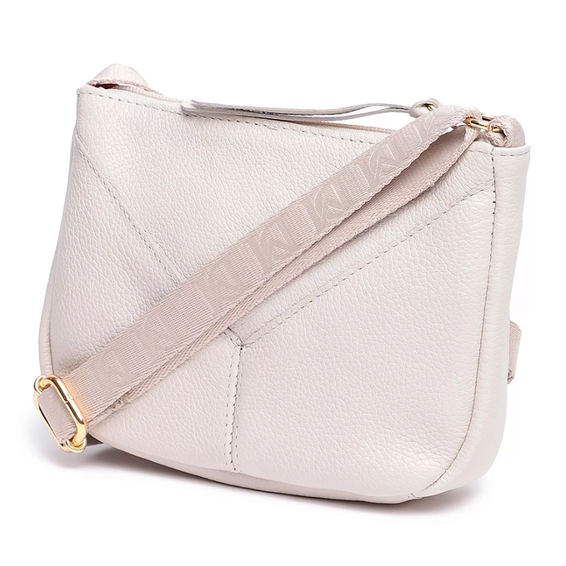 KIT 2 BOLSAS EM COURO Preto/Off White 3