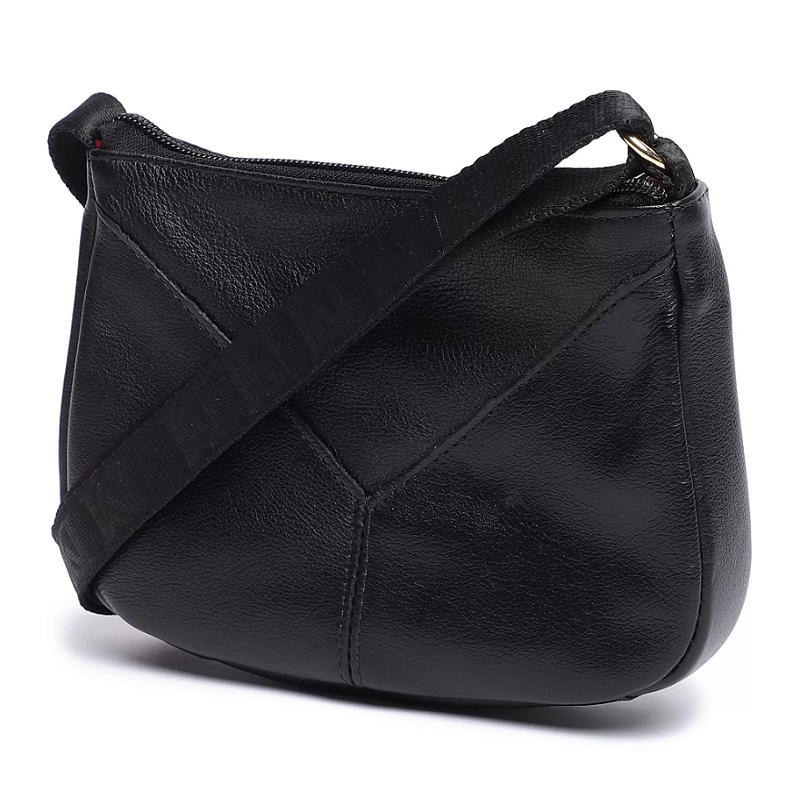 KIT 2 BOLSAS EM COURO Preto/Off White 5