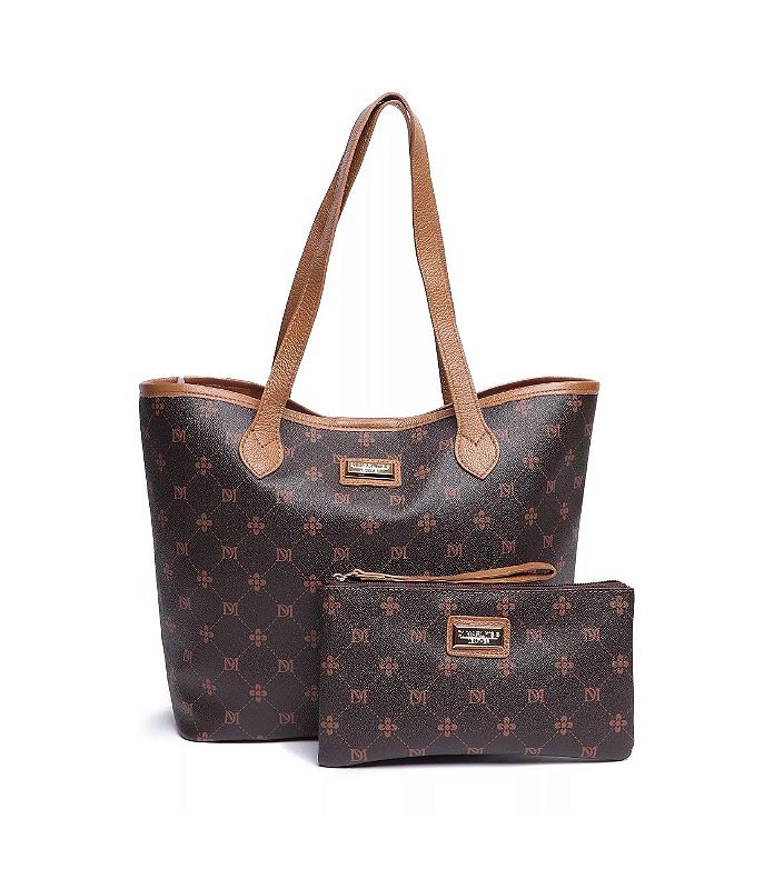KIT 2 BOLSAS EM MONOGRAMA