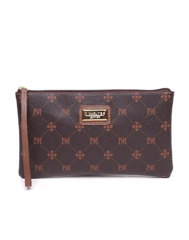 Bolsa Feminina  Clutch em Couro Legitimo - 7863