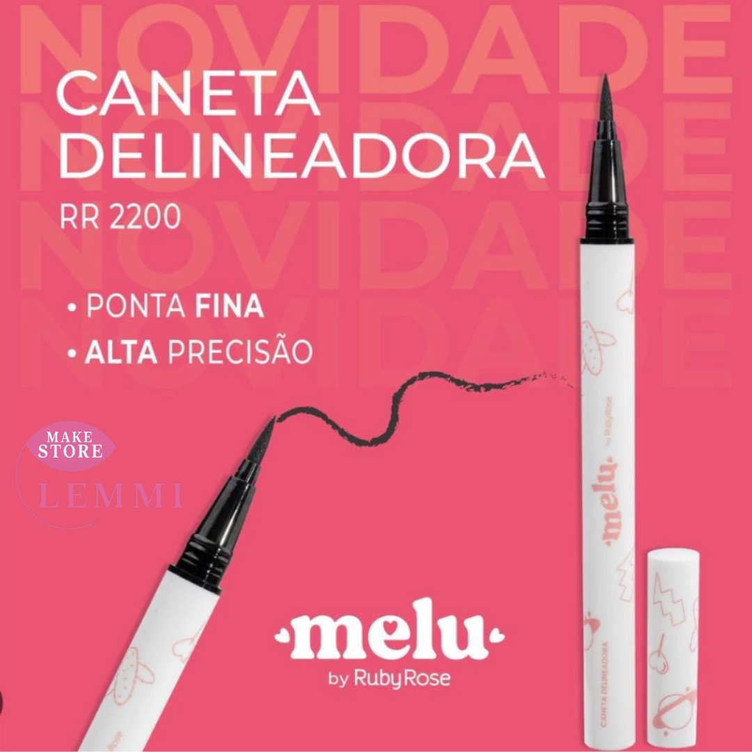Caneta Delineadora -  Rr2200 -  Melu Preto 3