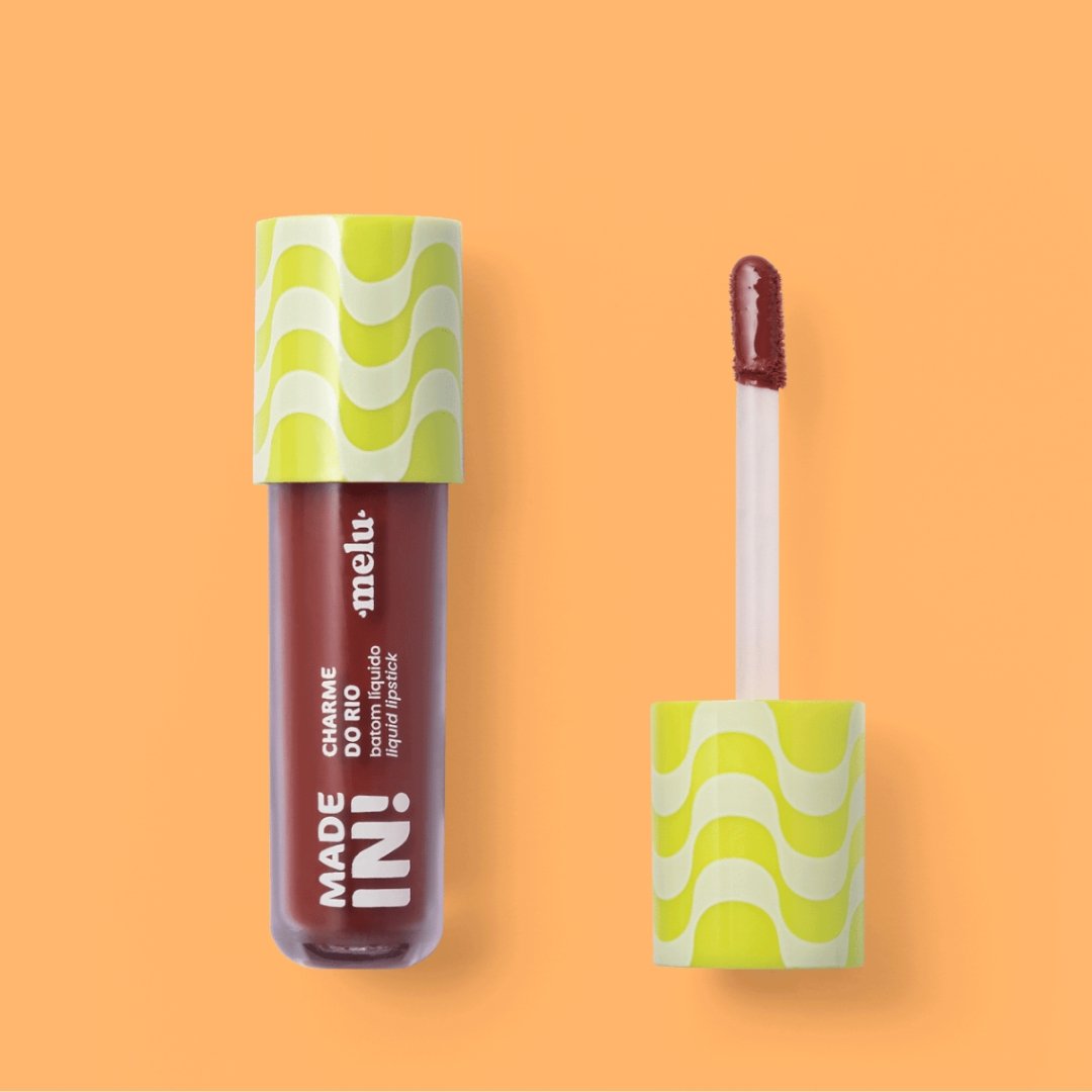 Batom Liquido  Charme Do Rio Made In -  Rrl6202 - Melu 