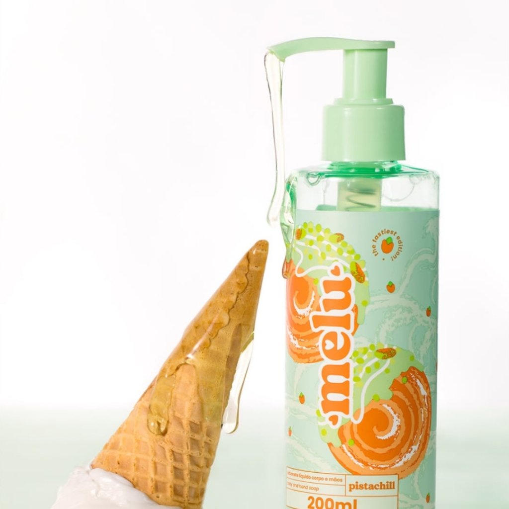 Sabonete Liquido Corpo E Maos Pistachill - Rrb5104 - Melu ÚNICO 2