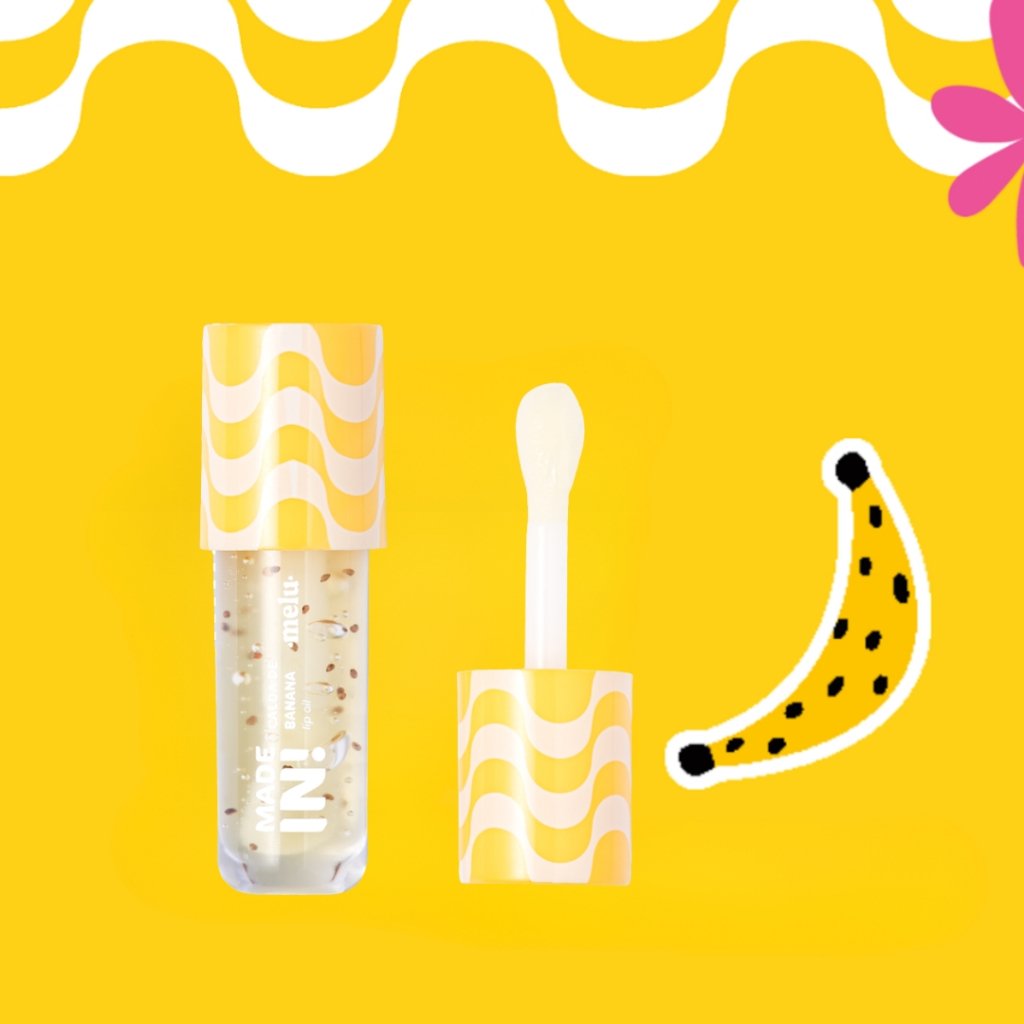 Lip Oil Calda De Banana Made In  - Rrl6514 -  Melu Transparente 4