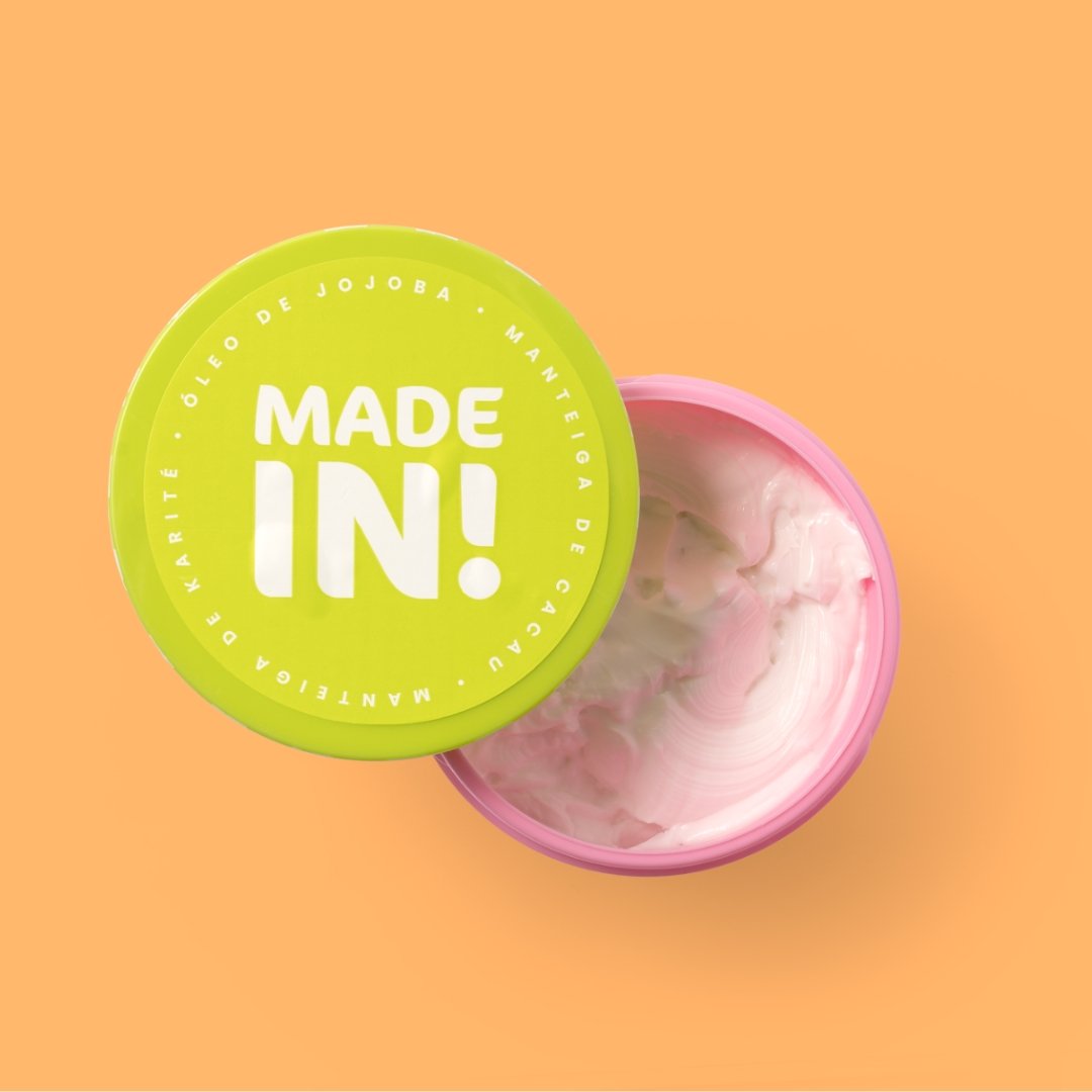 Manteiga Hidratante Corporal Desodorante Made In -  Rrb5001 -  Melu