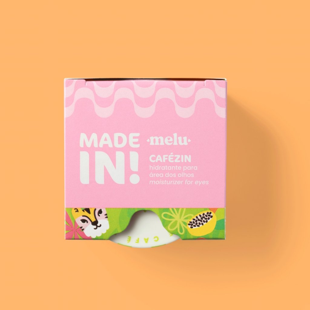 Hidratante Para A Area Dos Olhos Cafezin Made In -  Rre2800 -  Melu  ÚNICO 2