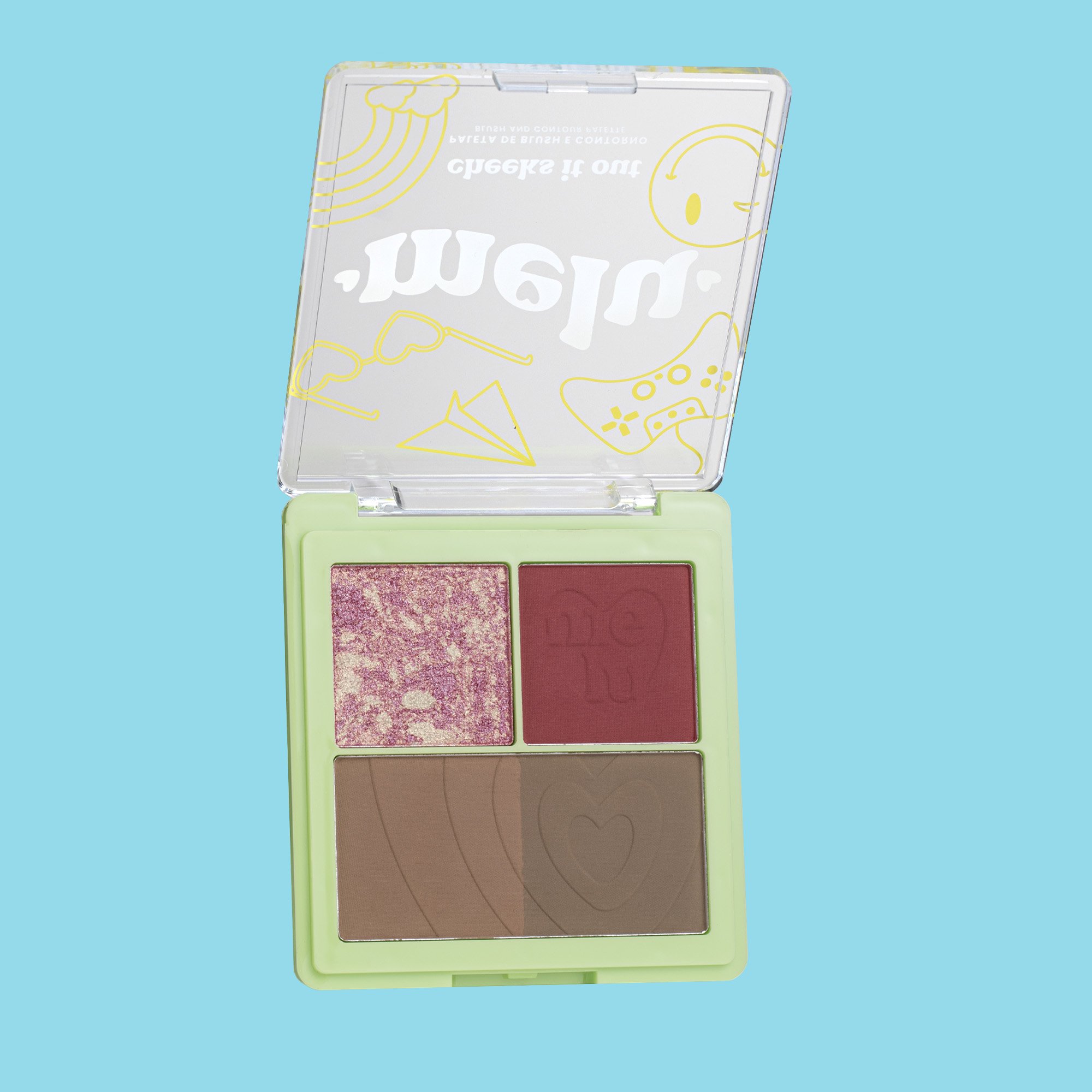 Paleta de Blush e Contorno Cheeks - RRM1005 - Melu 