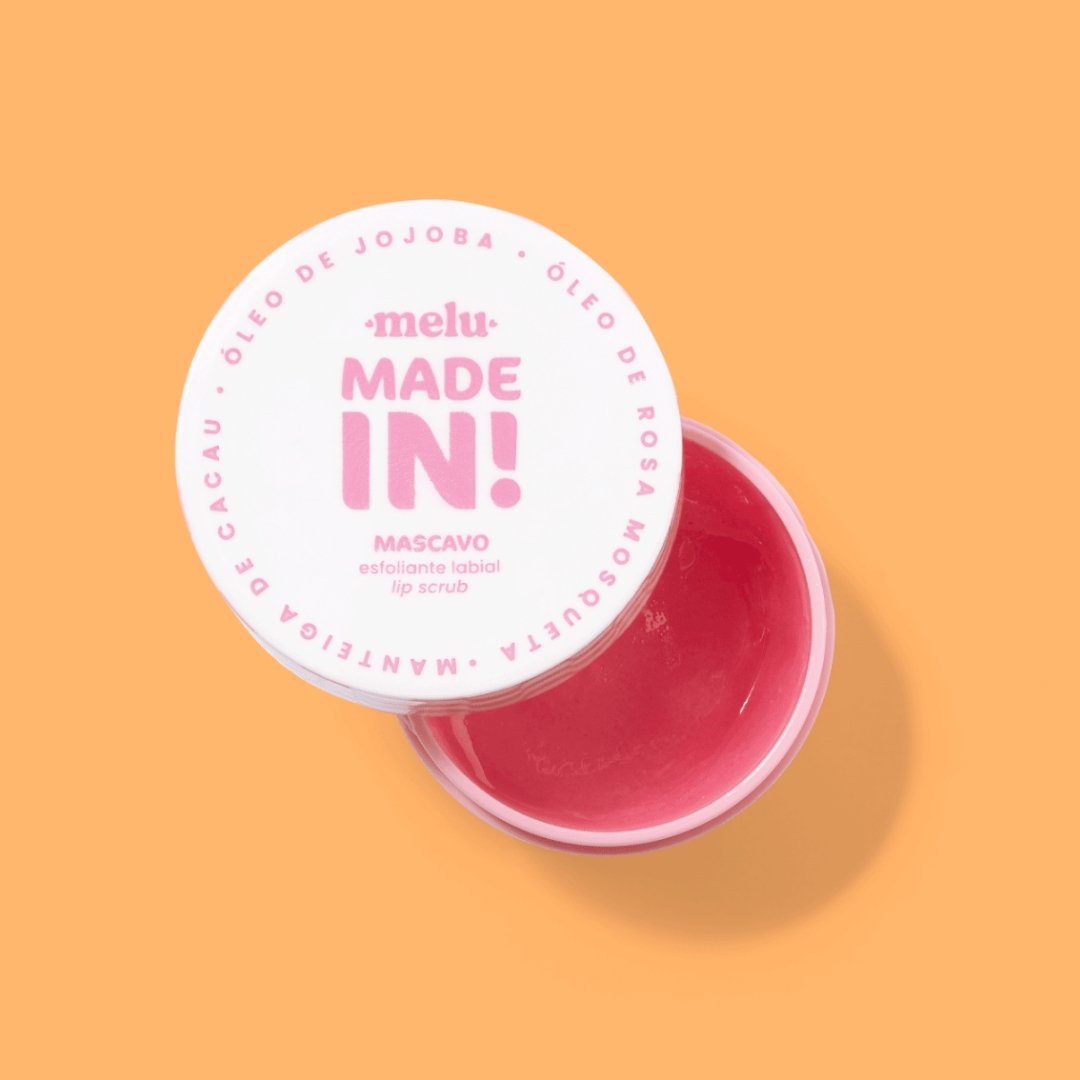 Esfoliante Labial Mascavo Made In   - Rrl6800 -   Melu