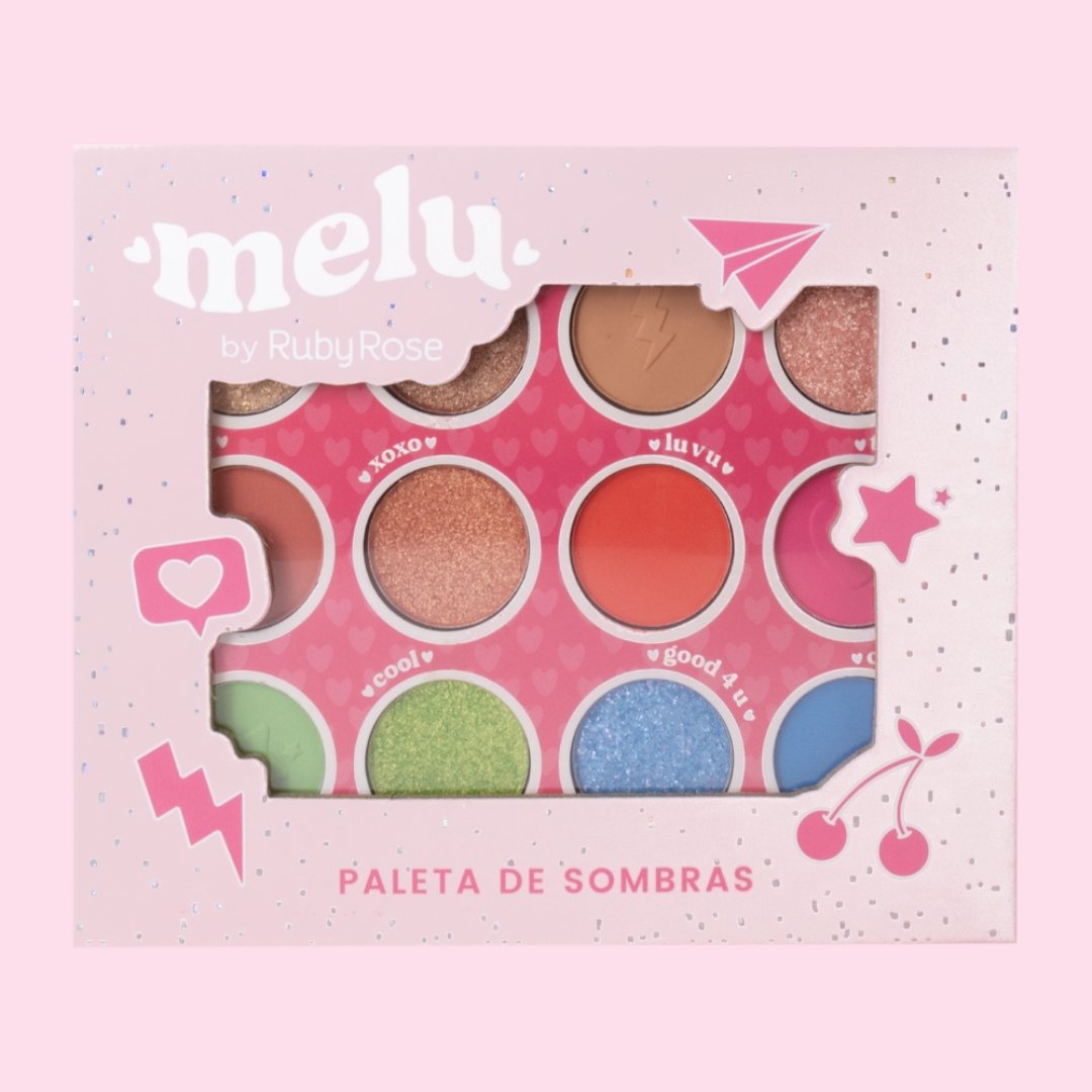 Paleta De Sombras -  Rr1085 -  Melu