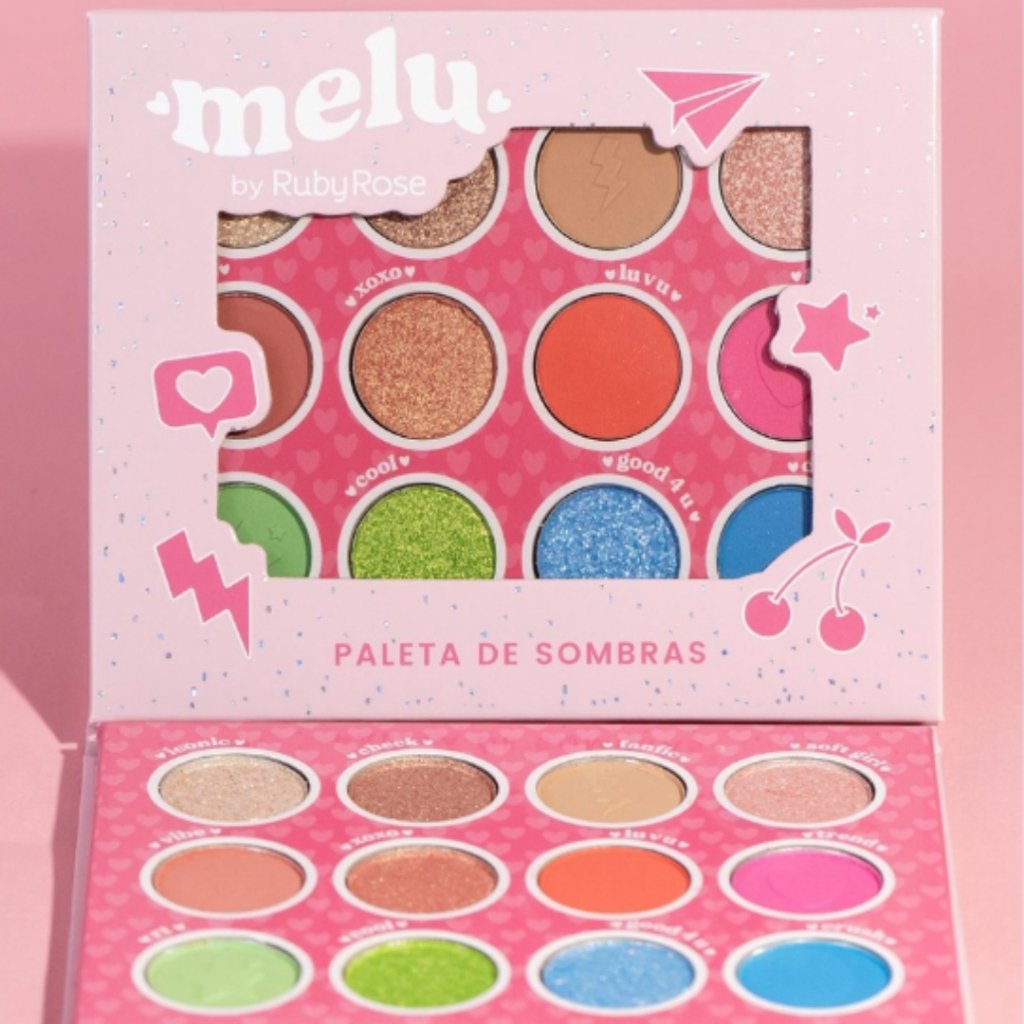 Paleta De Sombras -  Rr1085 -  Melu ÚNICO 3