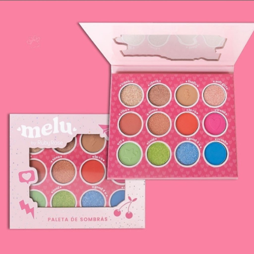 Paleta De Sombras -  Rr1085 -  Melu ÚNICO 7