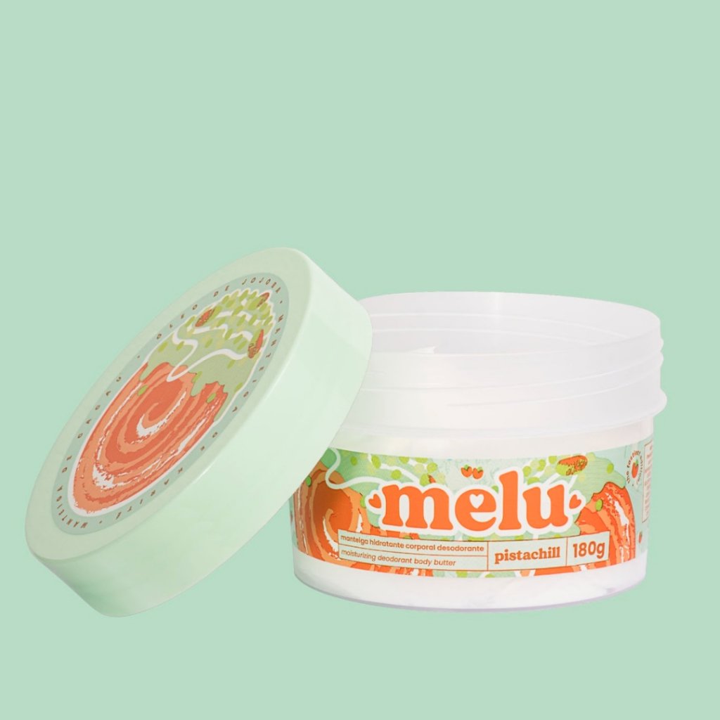 Manteiga Hidratante Corporal Desodorante Pistachill - Rrb5005 - Melu
