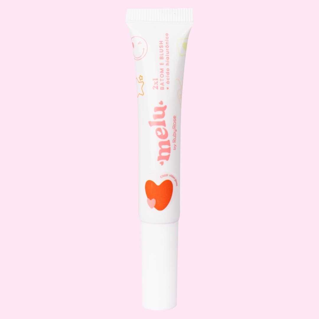 Batom E Blush 2x1 - RR6120 - Melu 