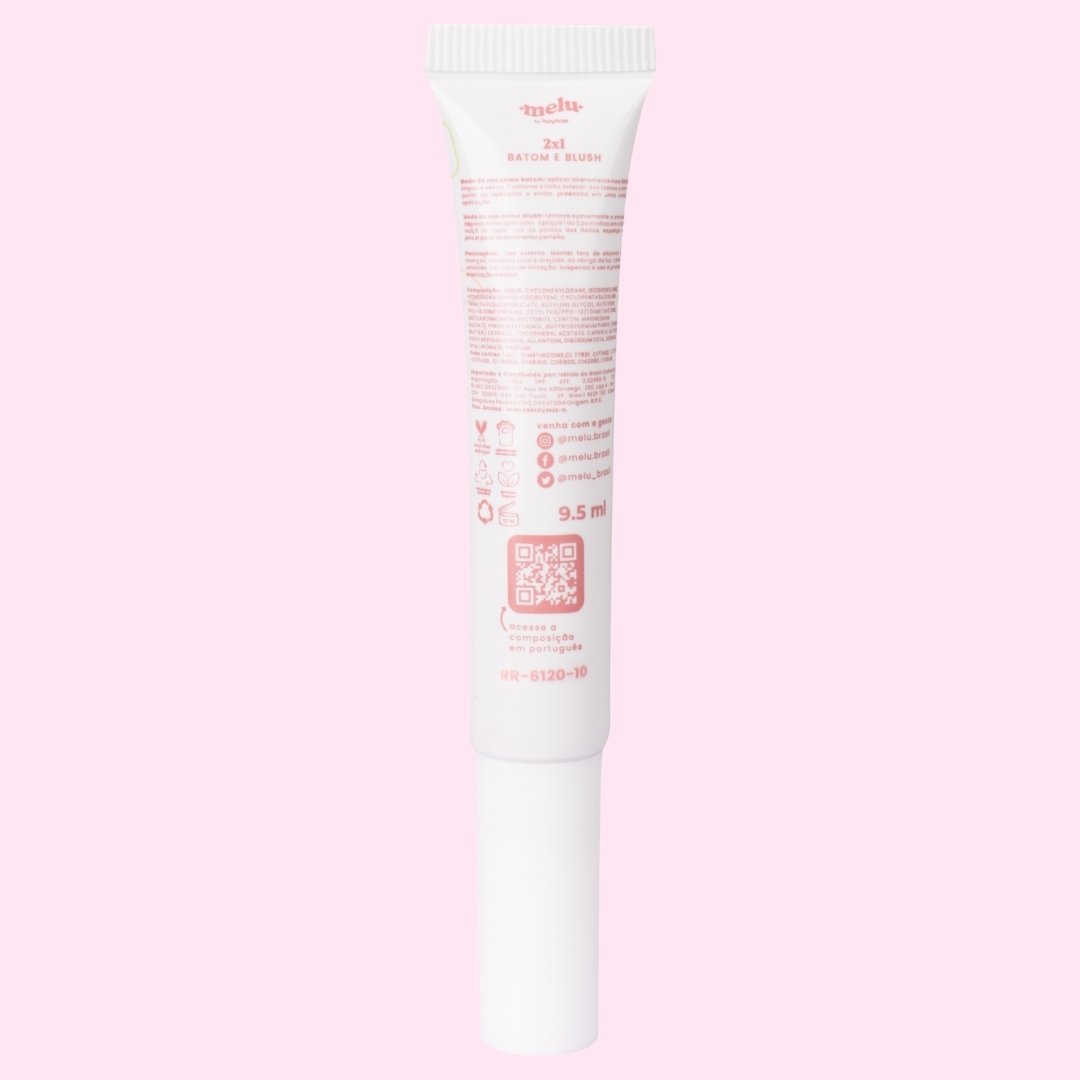 Batom E Blush 2x1 - RR6120 - Melu CM10 3