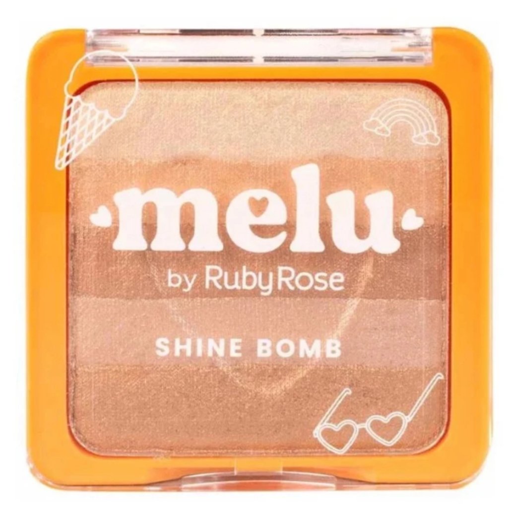 Blush Iluminador Shine Bomb - HB7233 - Melu 