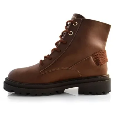 Bota Coturno Ramarim Casual Feminino Marrom 24-62104 Marrom 3