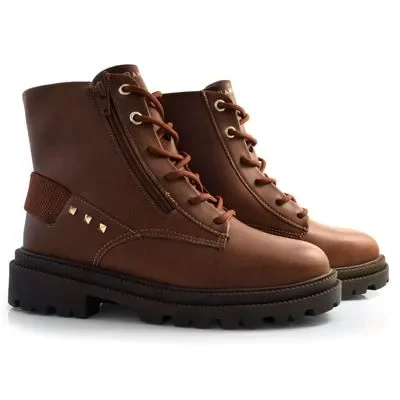 Bota Coturno Ramarim Casual Feminino Marrom 24-62104 Marrom 5
