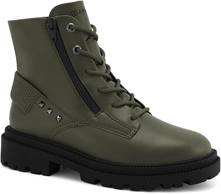 Bota Coturno Ramarim Casual Feminino Verde 24-62104