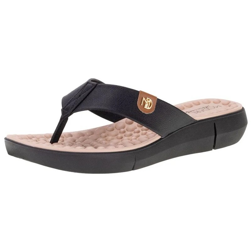 Sandalia Chinelo Feminina Salto Baixo Modare 7142106
